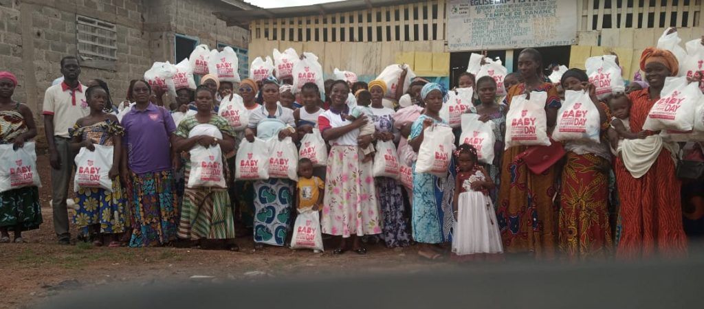 Danané : 150 kits remis à des mères de jeunes enfants